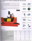 MÁQUINA DE MOAGEM DE MOAGEM DE SUPERFÍCIE DE BLOCO DE CILINDRO 3M9735A-3M9735B