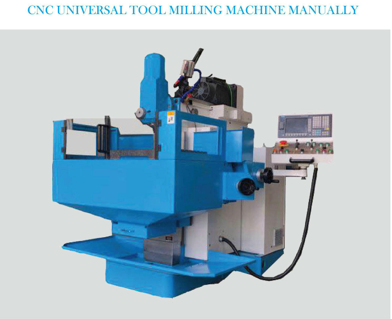 MÁQUINA DE FRESAMENTO UNIVERSAL DE FERRAMENTAS CNC manualmente XKF8140