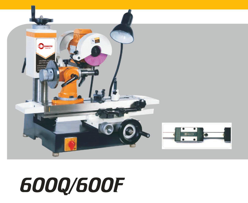 DESENHO UNIVERSAL DE CORTE E FERRAMENTAS 600Q-600F