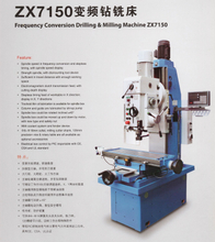 Máquina de perfuração e moagem ZX7150