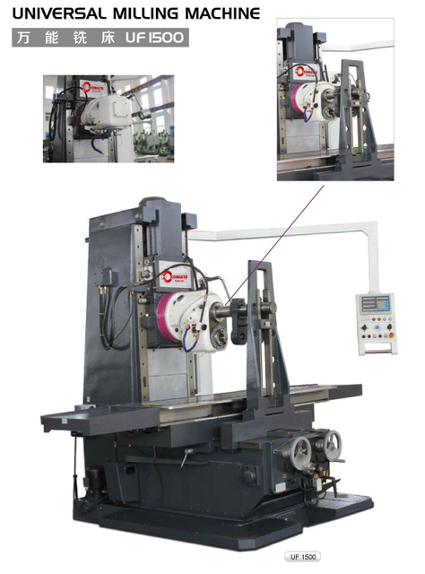 Máquina de moagem universal UF1500