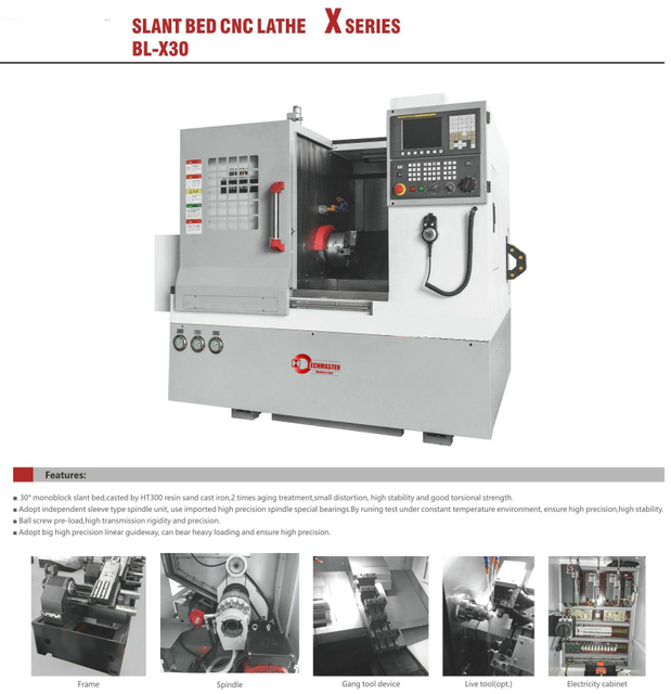 .Bl-x30 Slant Bed CNC Rating