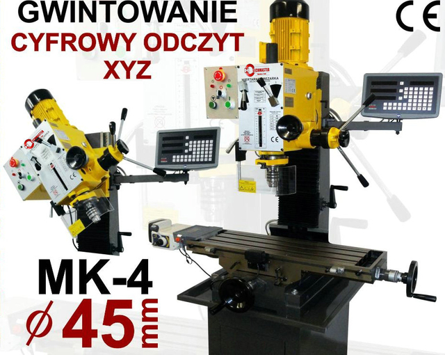 Máquina de fresamento e moagem totalmente industrial ZAY7045FG 