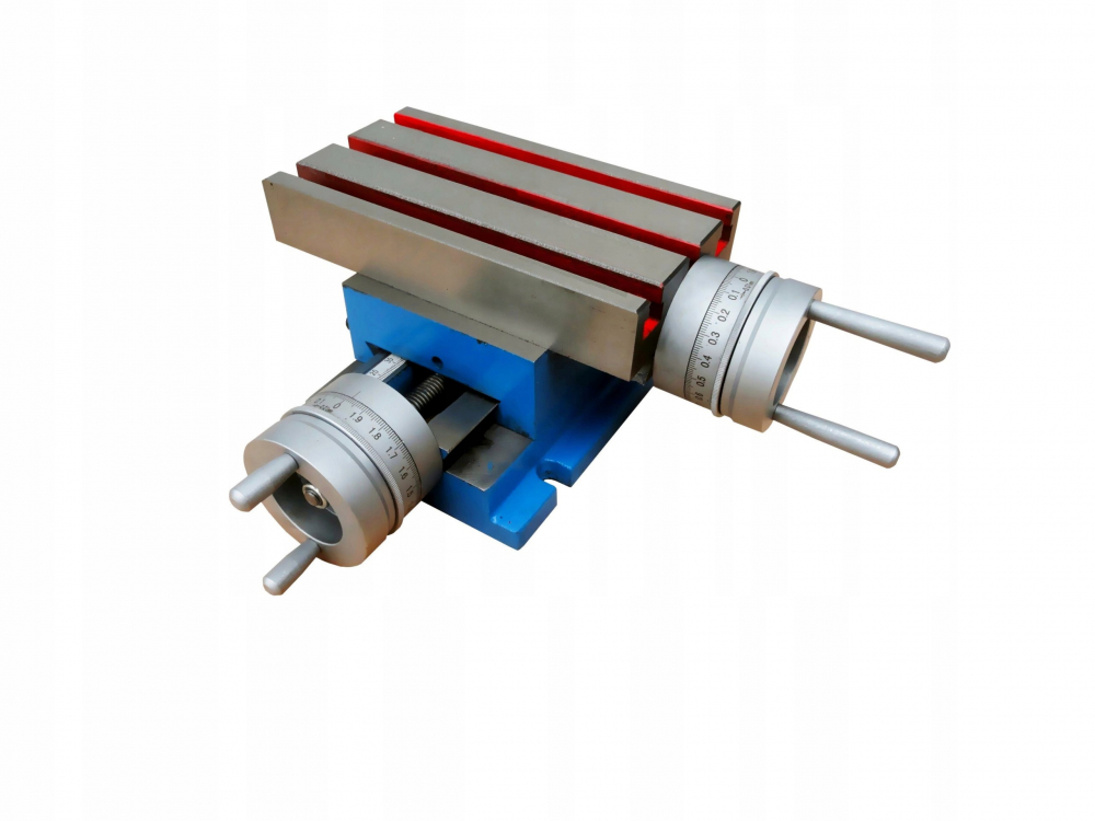 Stół Krzyżowy do Wiertarki Frezarki Tokarki 185x100mm