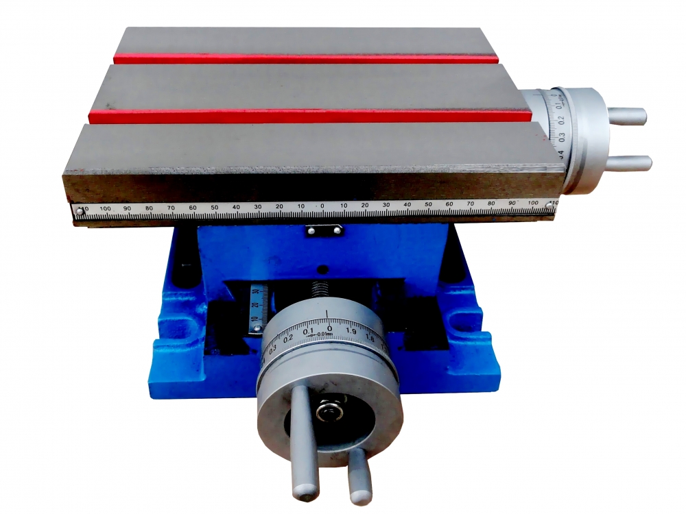 Stół Krzyżowy do Wiertarki Frezarki Tokarki 225x175 mm