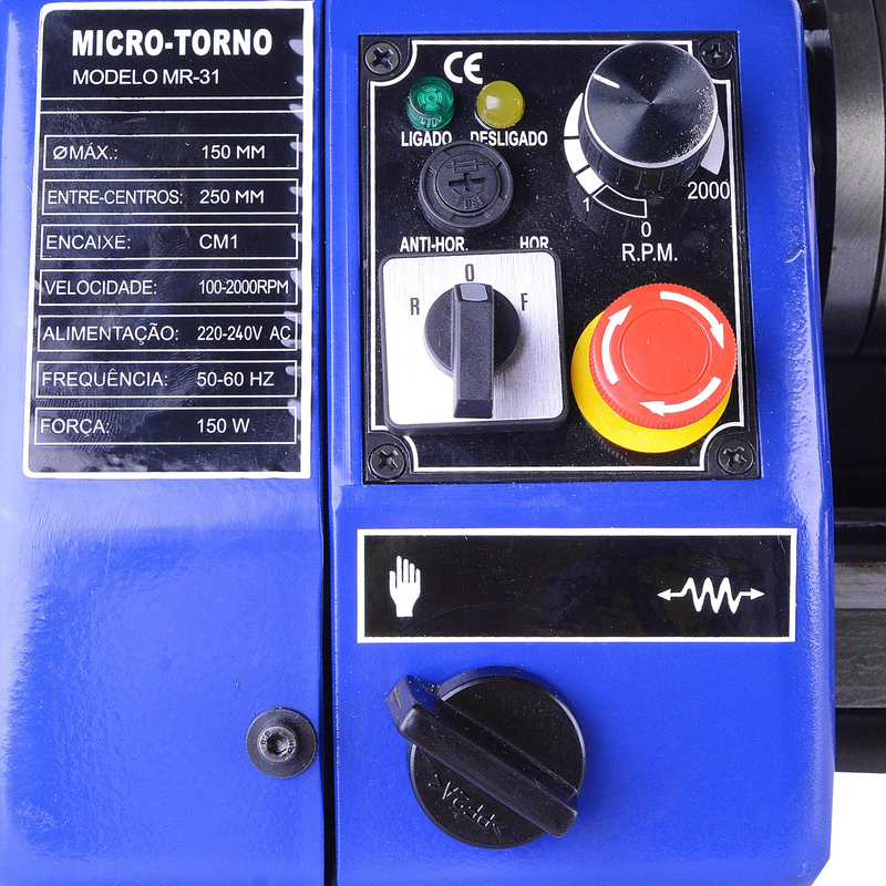 Torno de bancada C1/250