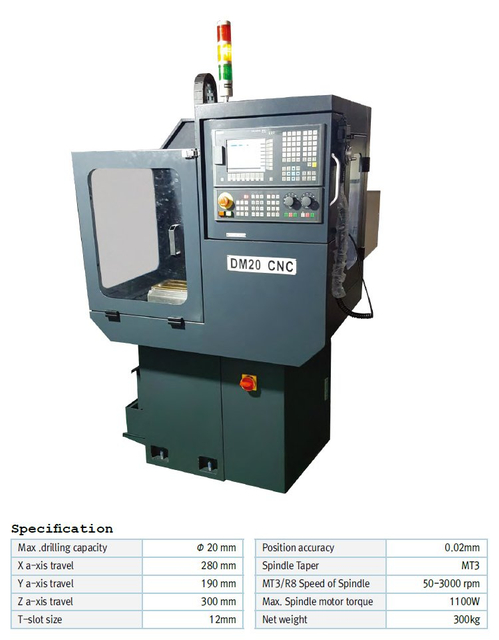 CNC Mini Milling CNC DM20