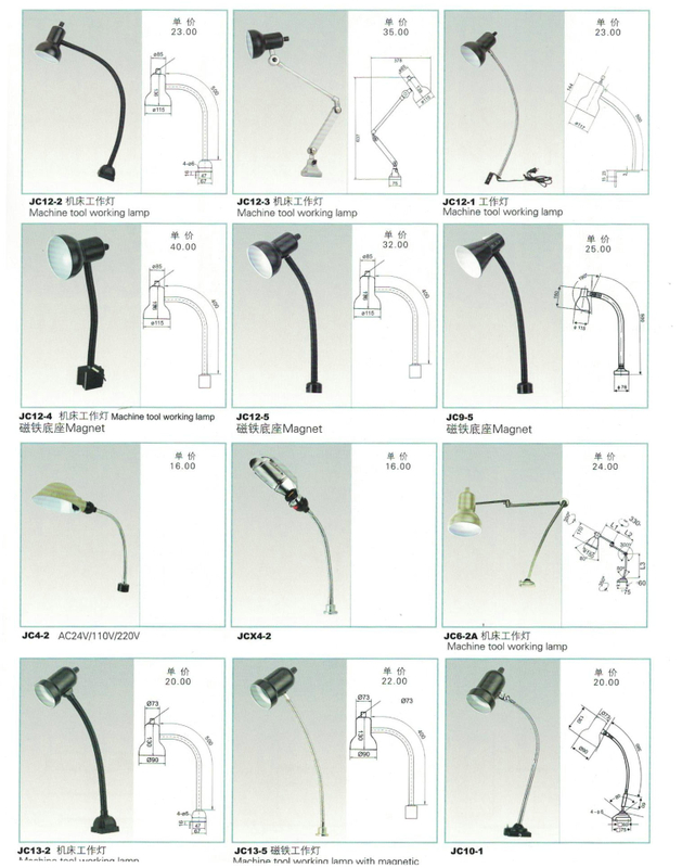 Lâmpada de trabalho JC34 /JC35 