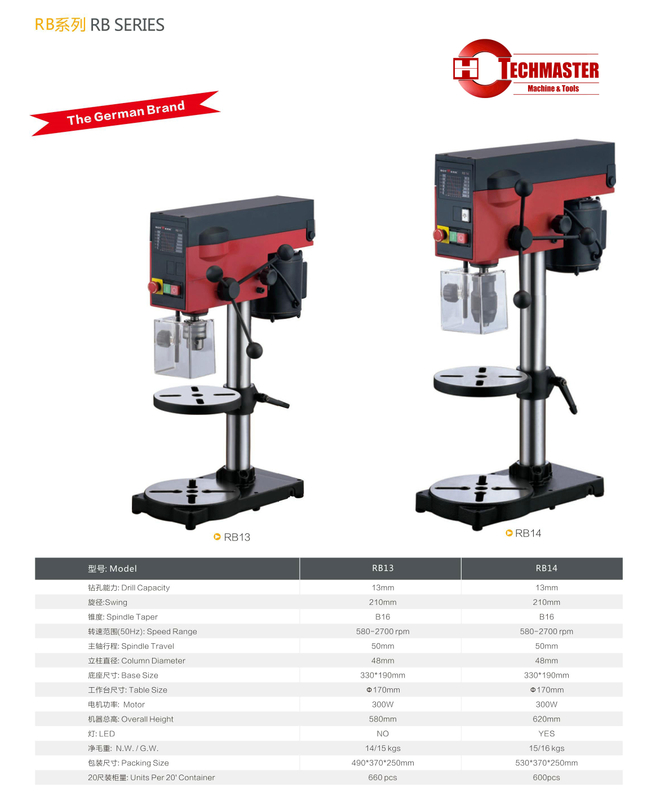 RB Série Drill Press RB14