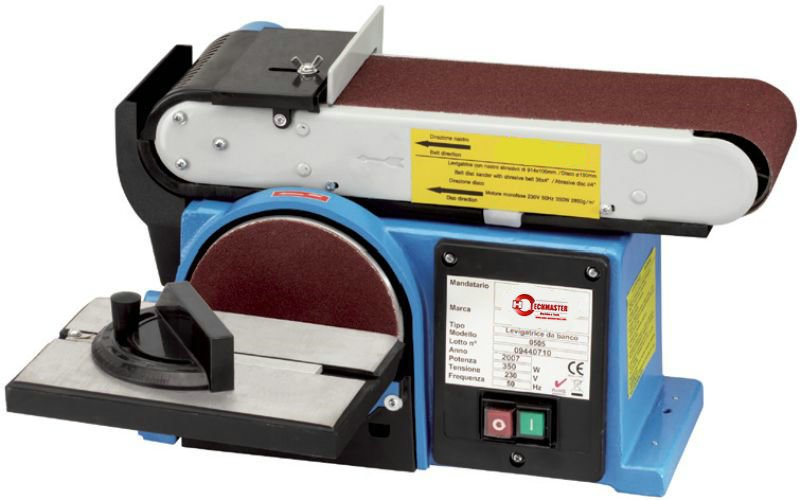 Lixadeira de cinto e disco 100x914mm 150mm 370W BDS-460