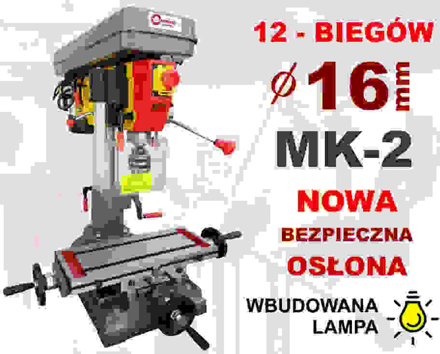 Máquina de perfuração e moagem totalmente industrial ZX7016