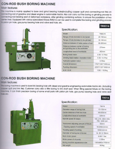 Bucking de Rod Bucking -Machine TM8216