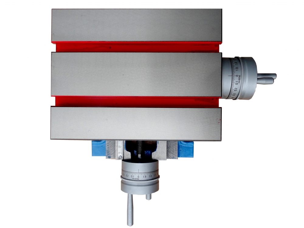 Stół Krzyżowy do Wiertarki Frezarki Tokarki 225x175 mm