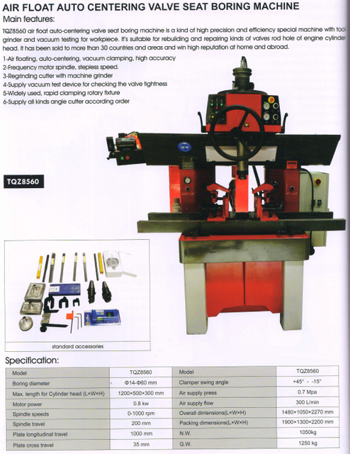Air Float Auto Centering Seat Machine TQZ8560