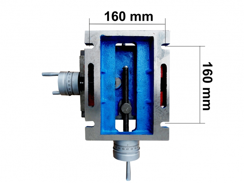 Stół Krzyżowy do Wiertarki Frezarki Tokarki 225x175 mm