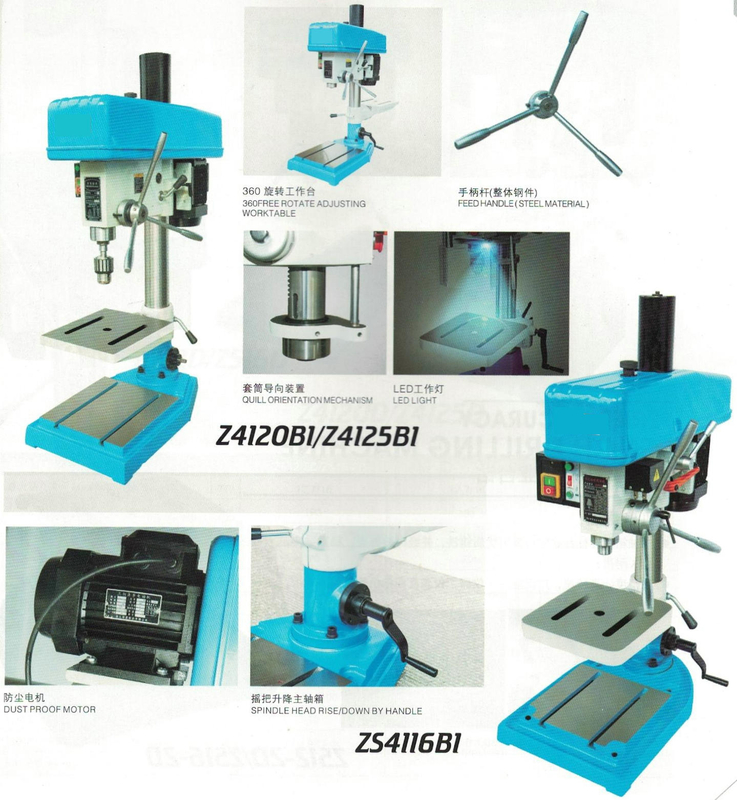 B1 Series Premium Quality Drilling & Tapping Machine ZS4112B1
