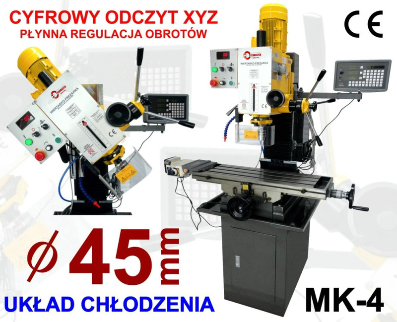 Máquina de fresamento e moagem totalmente industrial Vario Zay7045V