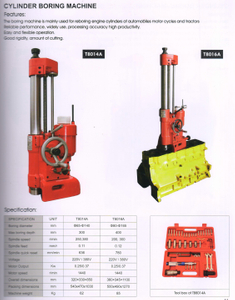 Máquina de perfuração de cilindro T8014A-T8016A