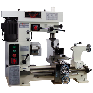 Torno Furadeeira Fresadora de Bancada Cttff800