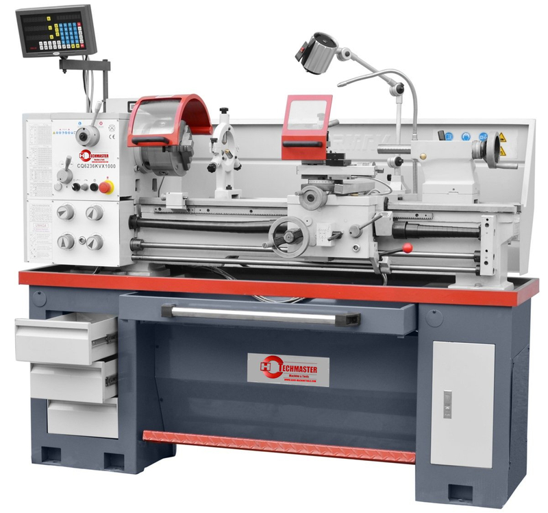 Torno de torno universal cq6236kv vario