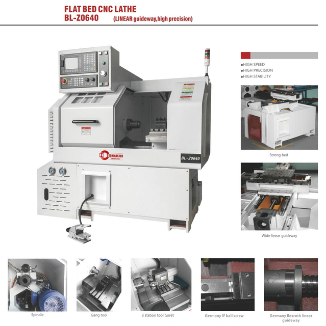 BL-Z0640 Torno CNC de cama plana