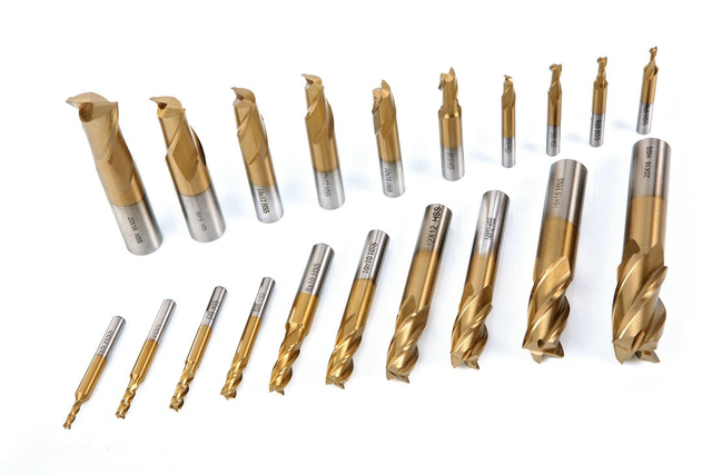 20 Delig HSS - Tin Gecoate Frezenset