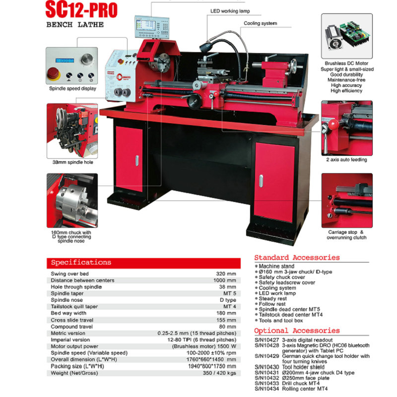  SC12 Topbench Torno 