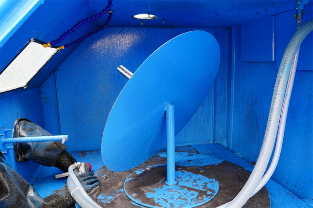 Máquina de areia molhada de areia de areia para borda da roda