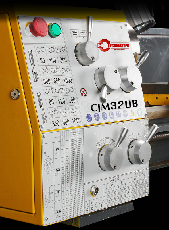 Torno de engrenagem de qualidade de 38 mm CJM320B/750mm 