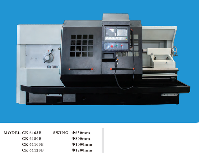 Torno CNC CK6163B-CK6180B-CK61100B-CK61120B