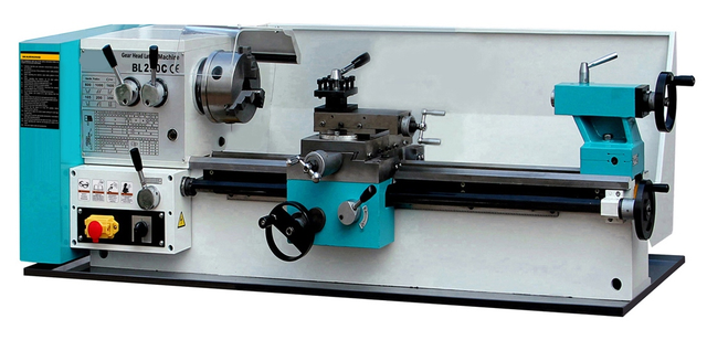 Máquina de torno BL250C para metal (proteção de baixa tensão)