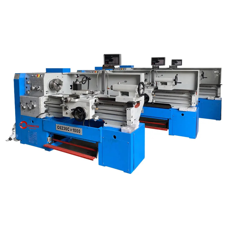 Torno de motor C6236C- 52mm Fusado de furo de engrenagem torno de cabeça de engrenagem