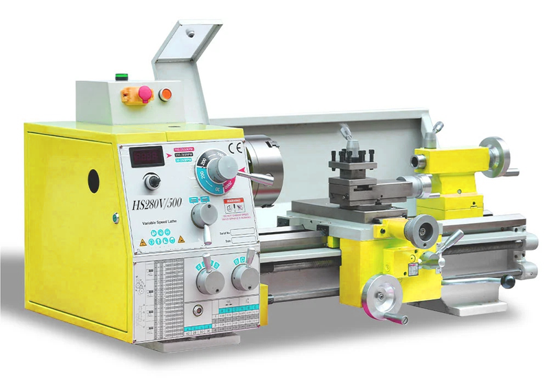 HS280V/500 1500W MOTOR MT5 EPINE 280*500mm Frea fabricando torno de metal machin