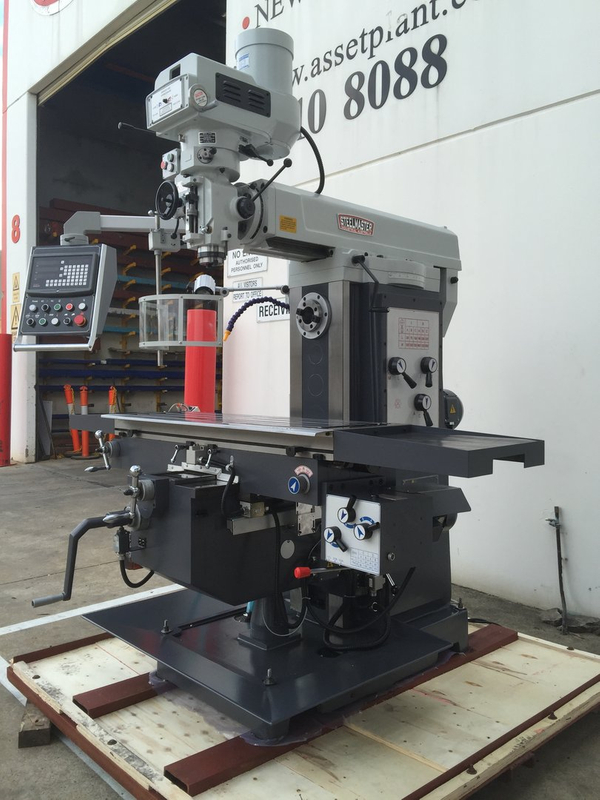 Turret de eixo vertical e horizontal Milling, 3 eixos de leitura digital, x6336vario