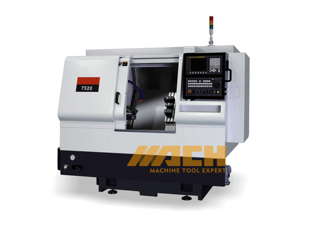 Modelo de torno CNC de precisão da cama inclinada: 7520