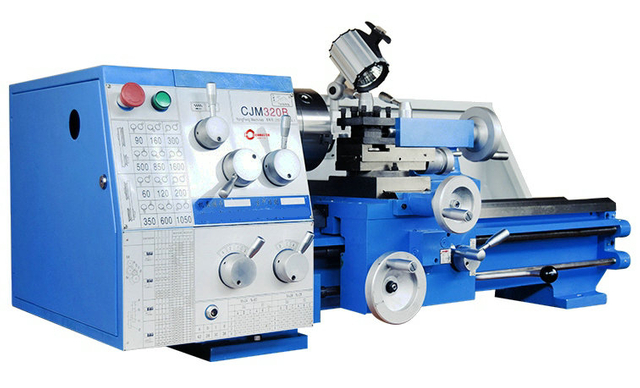 Torno de engrenagem de qualidade de 38 mm CJM320B/750mm 