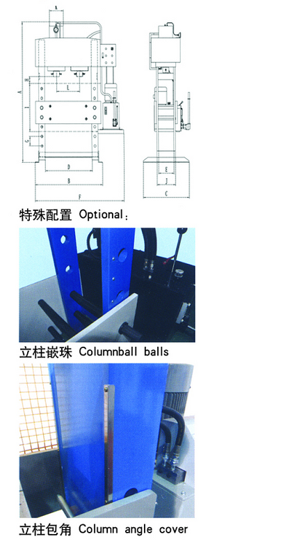 HPM-60 Workshop hidráulico de velocidade dupla Série HPM
