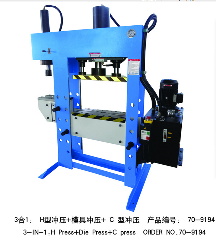 4-em 1 Combinação de prensas hidráulicas 