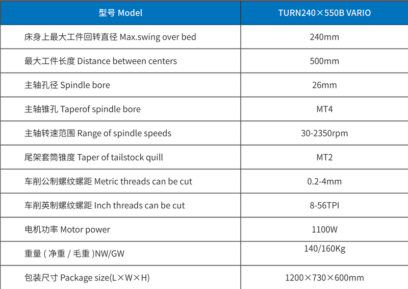 Motor sem escova T250V -500 