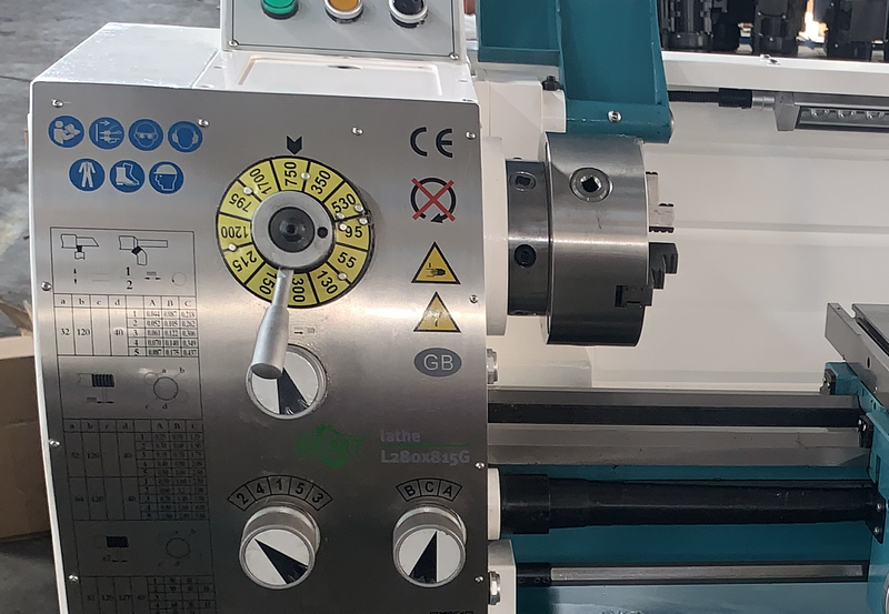 Torno de bancada ml310x815 (acionamento de engrenagem)