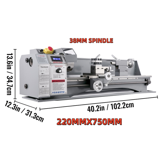 Torno de bancada 2180 (220x750mm)