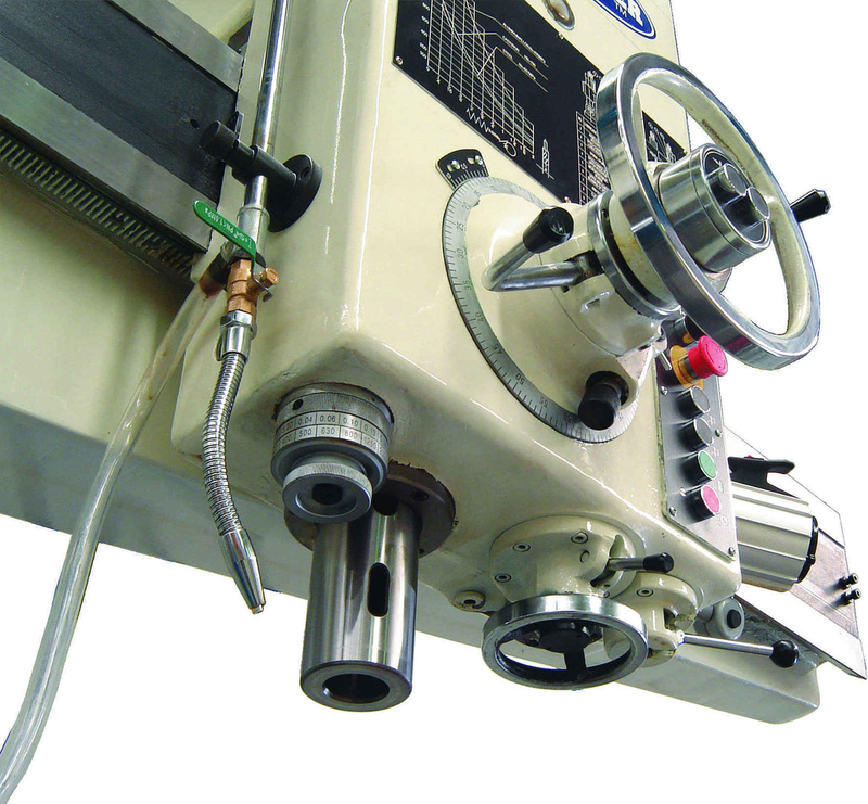 RD2063. Drill de broca radial STEEILESTER. Braço de 2000 mm, capacidade de perfuração de 63 mm, eixo de 5 mt,