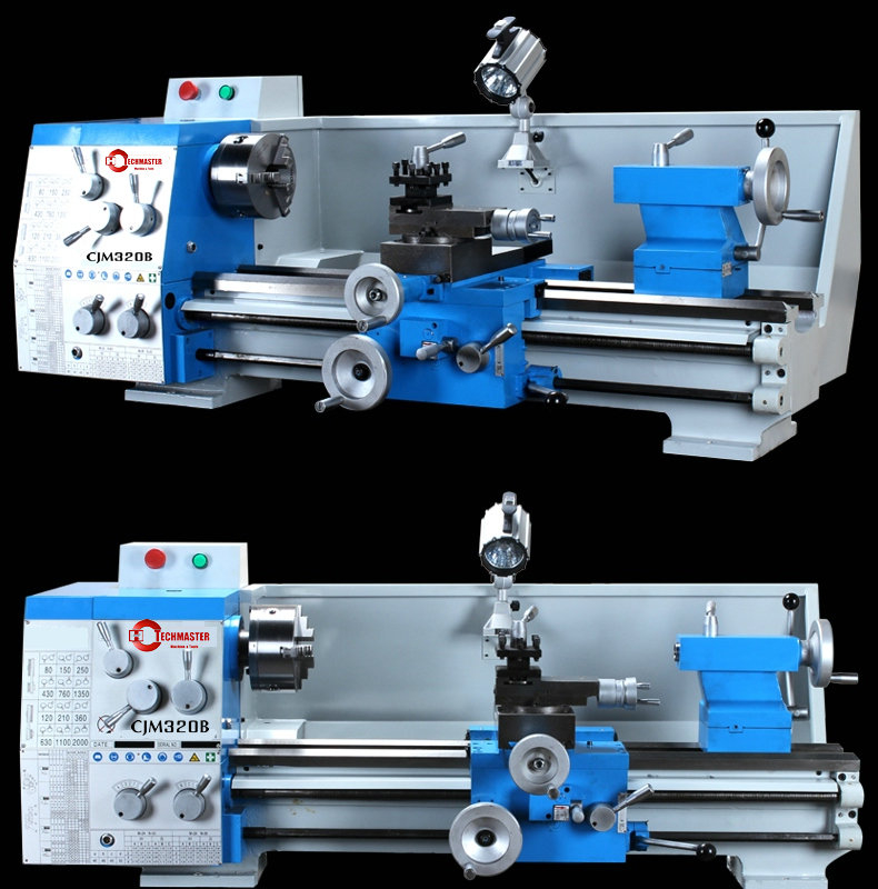 Torno de engrenagem de qualidade de 38 mm CJM320B/750mm 