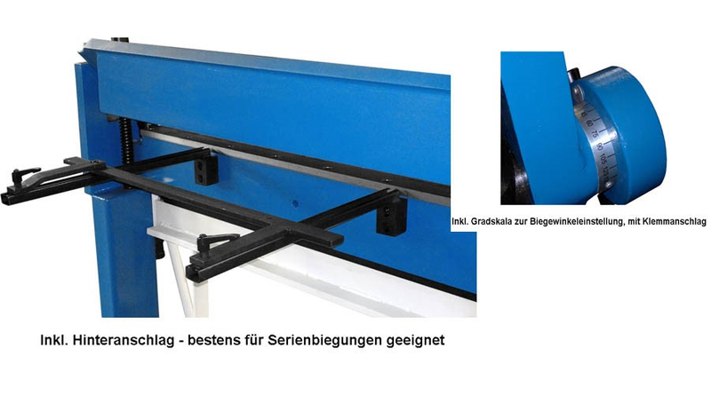 Máquina dobrável manual PSB 1020