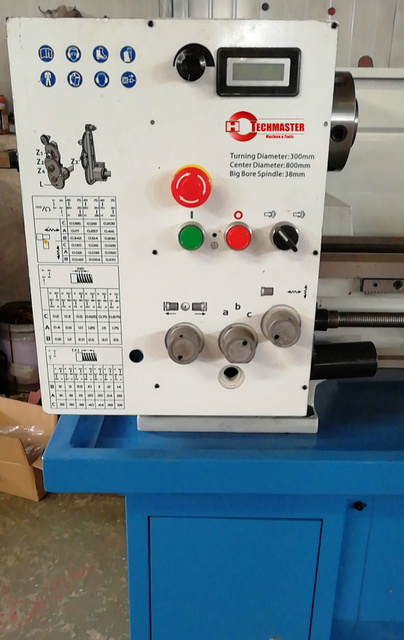 1232V Torno de Topbela sem escova 