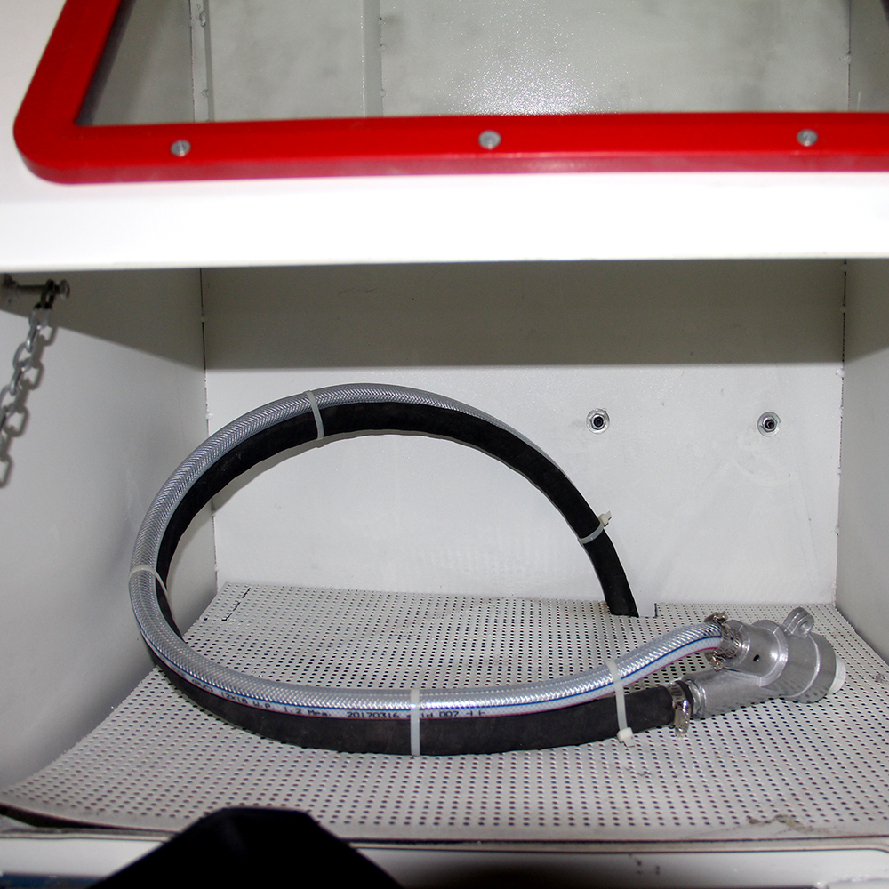 Máquina de explosão de areia de aço de sucção manual