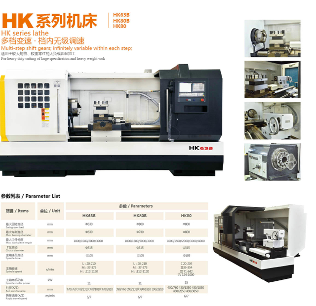 HK CNC torno 