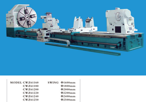 Torno de serviço pesado CWZ61160-CW61180-CWZ61200-CWZ61220-CWZ61240-CWZ61250
