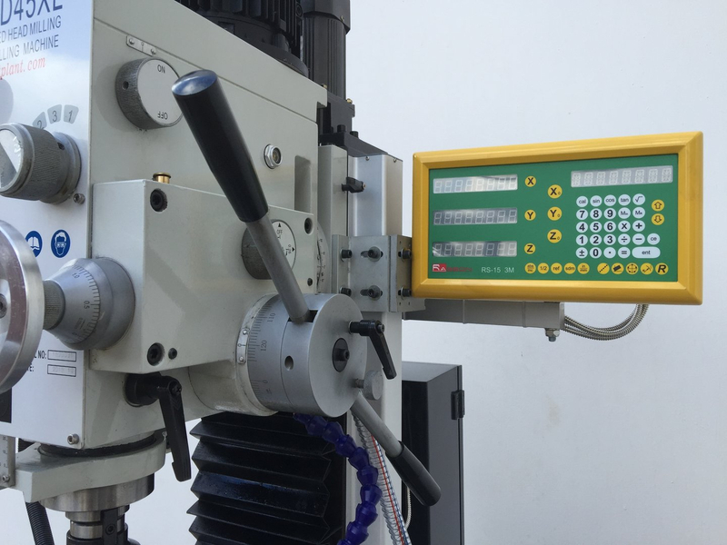 Md45xl. Mill Brill com Dro. Broca de moinho de acionamento de engrenagem, líquido de arrefecimento, guias de cauda de cauda,