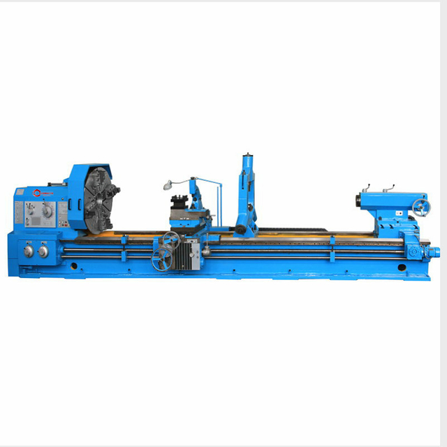 Swing DiA.800mm-1000mm (2t) Big Bore Manual Horizontal torno convencional com furo de 140 mm